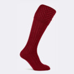 Pennine Chelsea Deep Red Sock