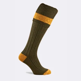 *New In* Pennine Byron Shooting Sock Greenacre