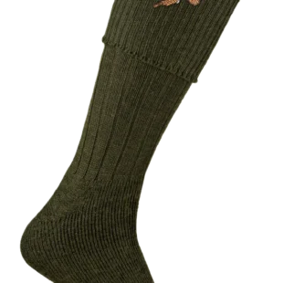 *New In* Pennine Stalker Shooting Sock Olive