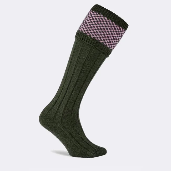 *New In* Pennine Penrith Shooting Sock Pink